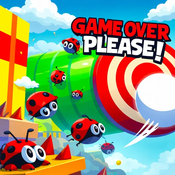 Game Over Please: Puzzle Arcade Game PS4 & PS5