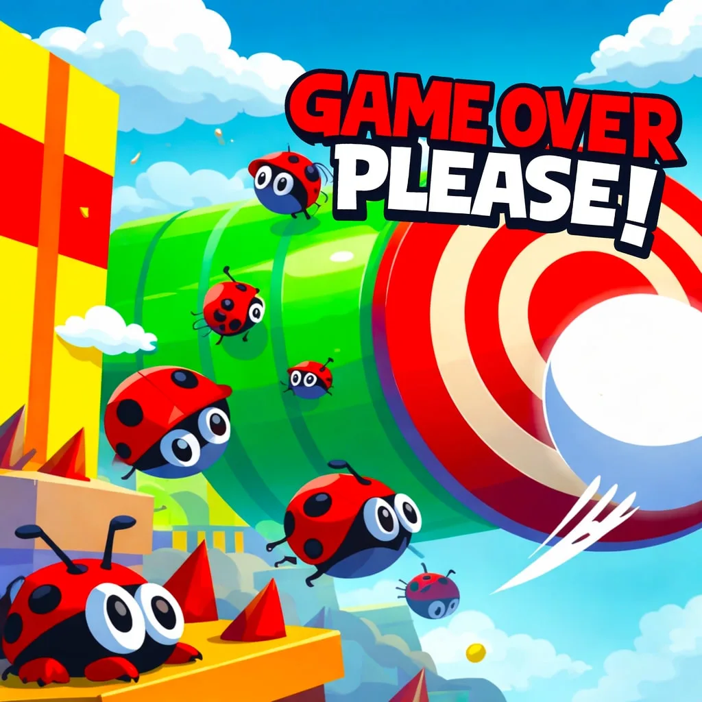 Game Over Please: Puzzle Arcade Game PS4 & PS5 - изображение 1