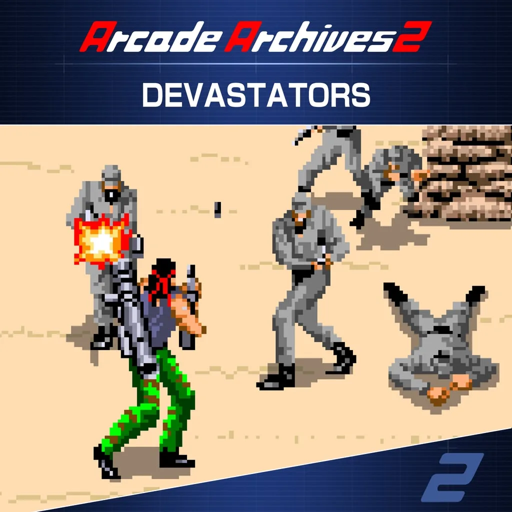 Arcade Archives 2 DEVASTATORS [PS5] cover
