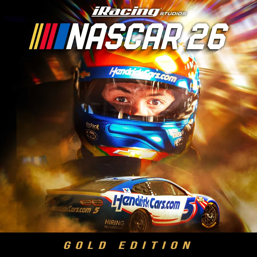 iRacing Studios NASCAR 26 Gold Edition [PS5] cover