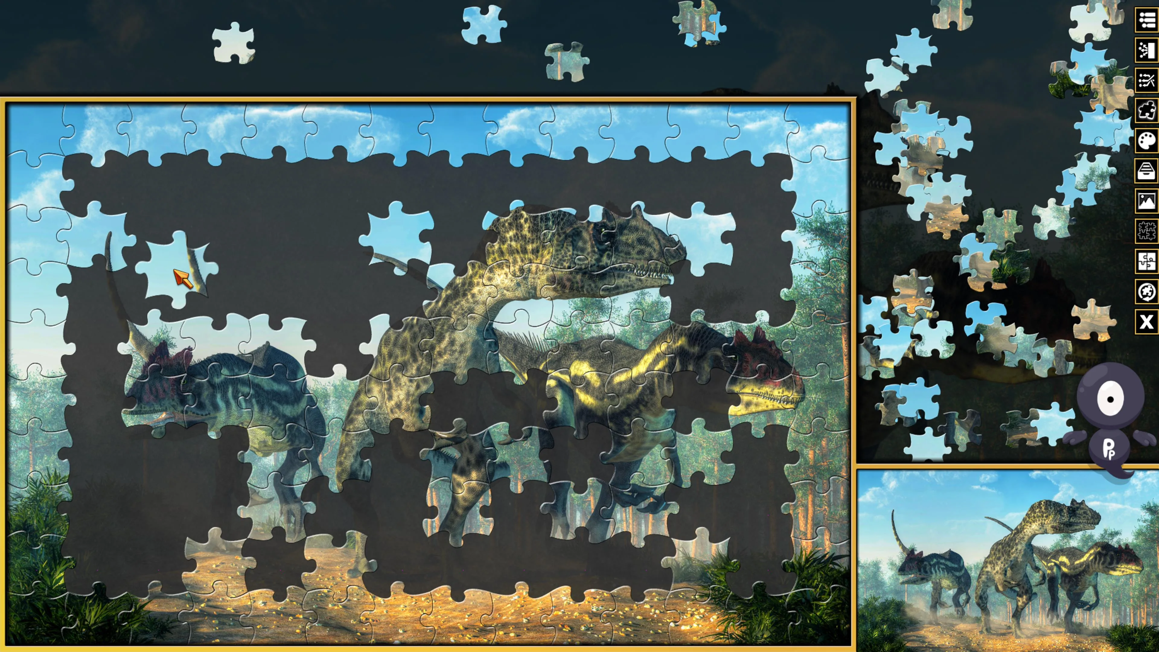 Pixel Puzzles DINOSAURS Jigsaws [PS4, PS5] - изображение 3