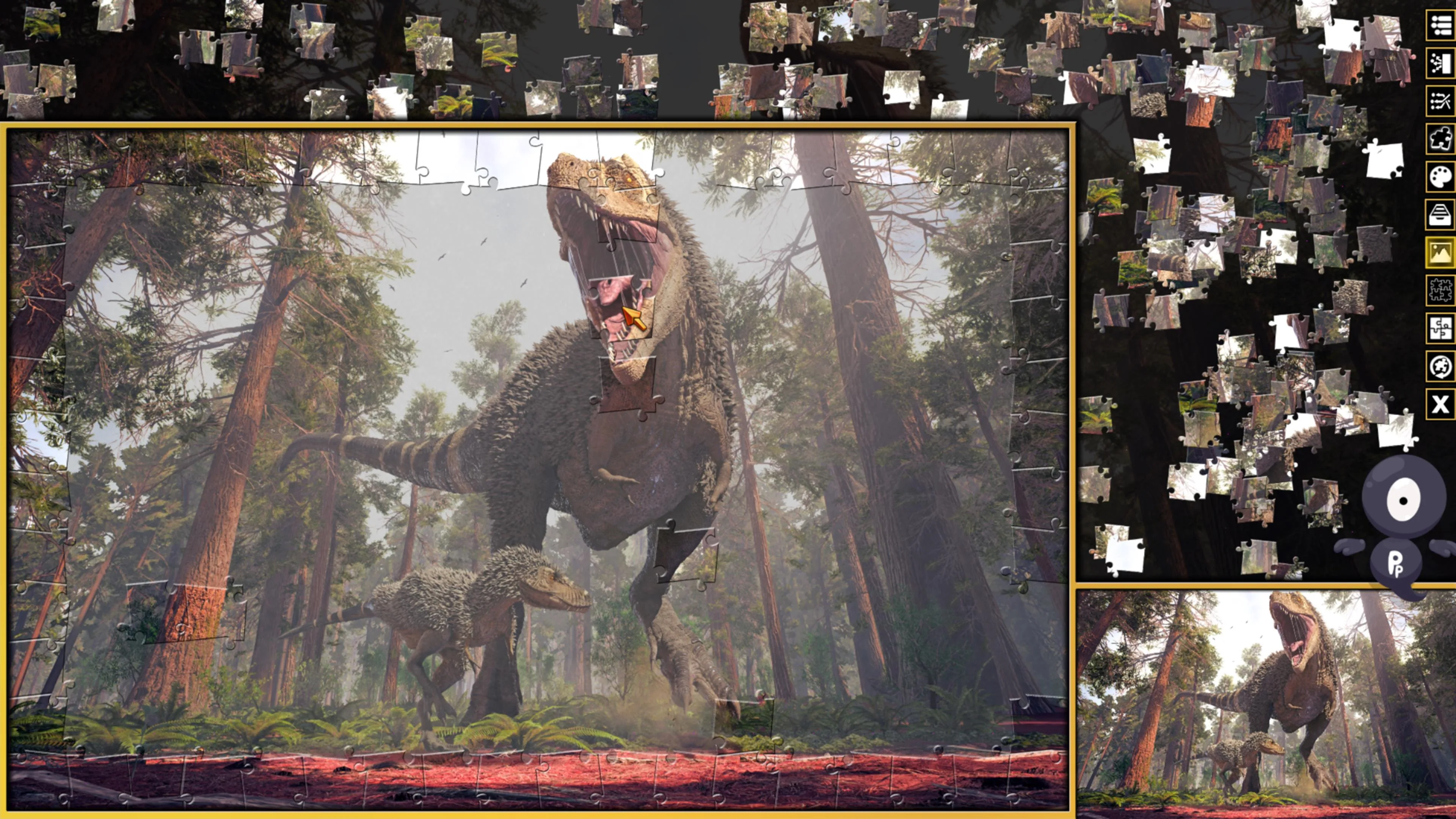 Pixel Puzzles DINOSAURS Jigsaws [PS4, PS5] - изображение 2