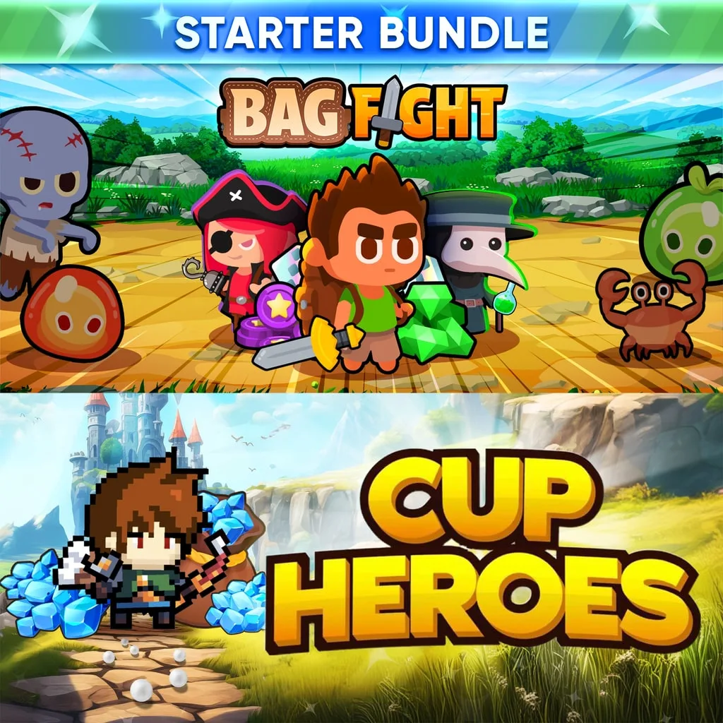 Bag Fight &amp; Cup Heroes: Starter Bundle [PS5] cover