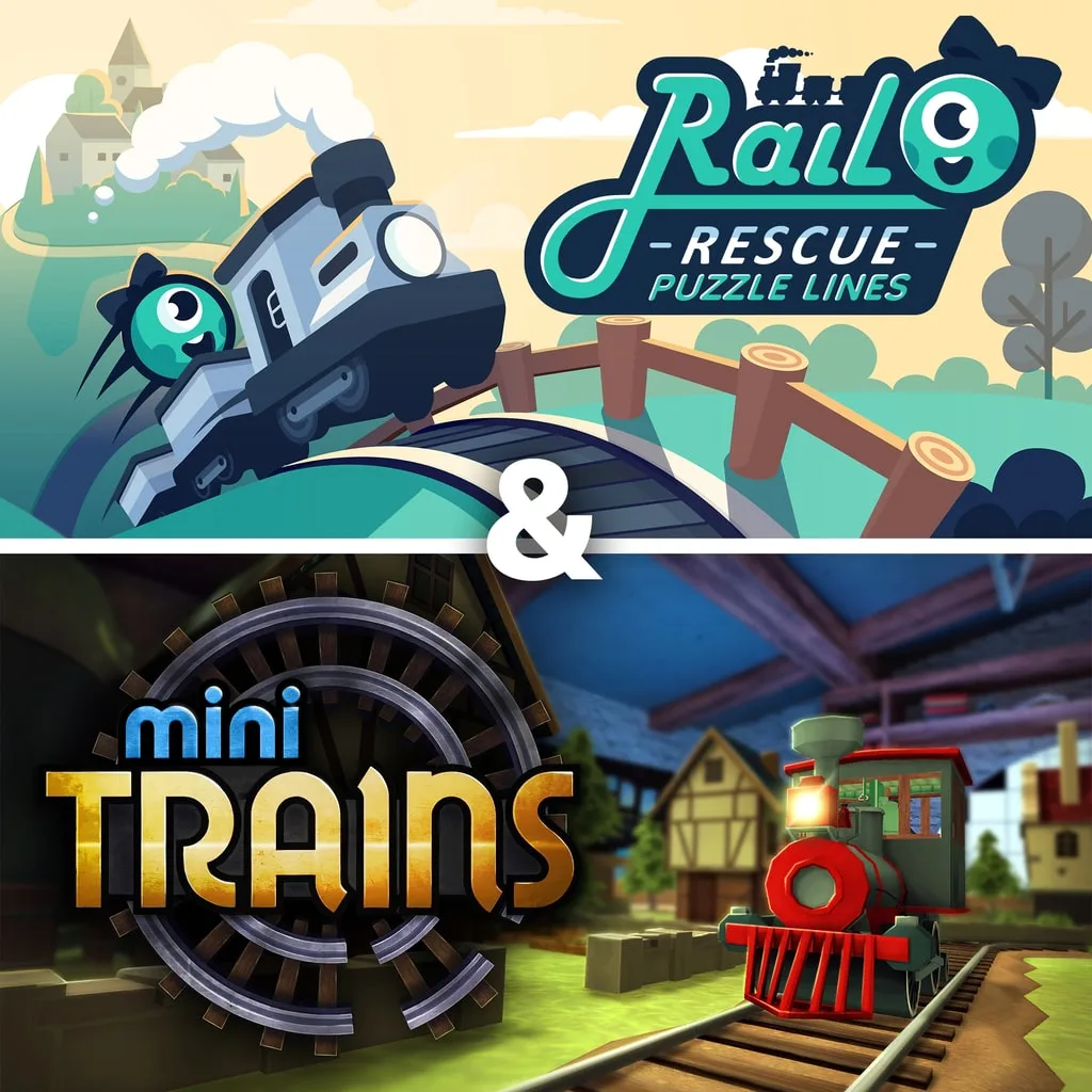 Rail Rescue: Puzzle Lines &amp; Mini Trains [PS4] cover