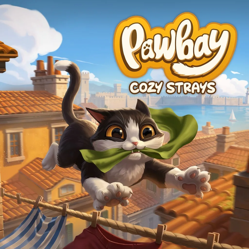 Pawbay: Cozy Strays [PS4,&nbsp;PS5] cover