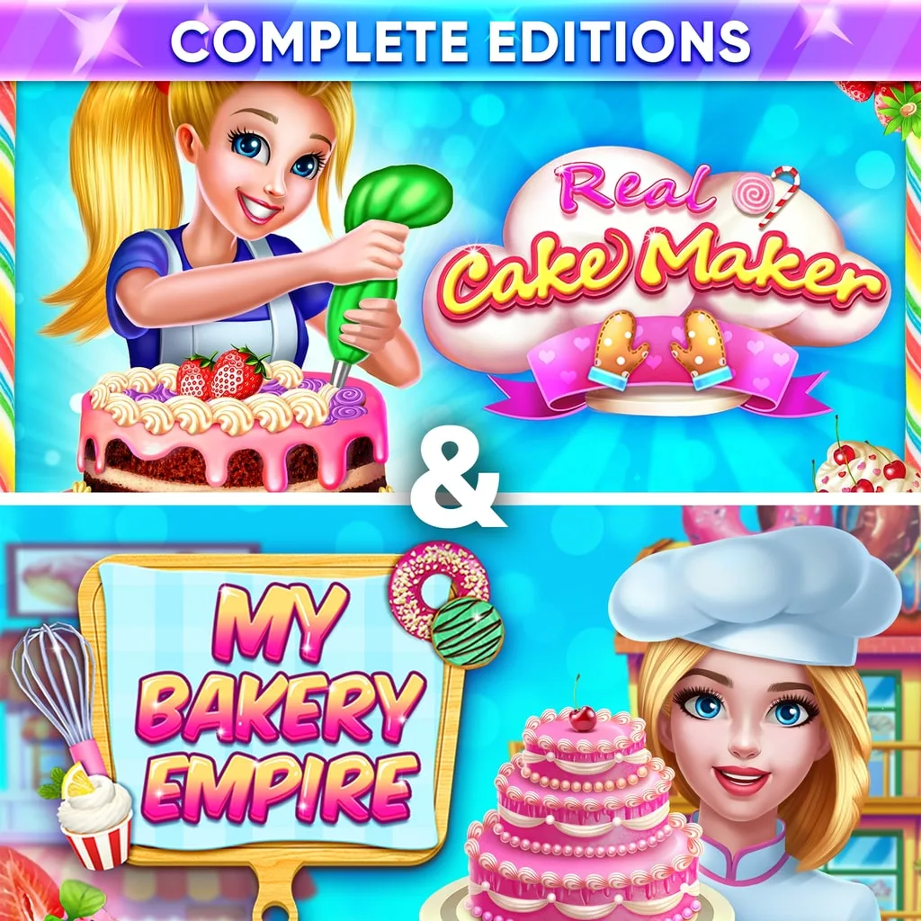 Real Cake Maker &amp; My Bakery Empire: Complete Editions [PS4] cover