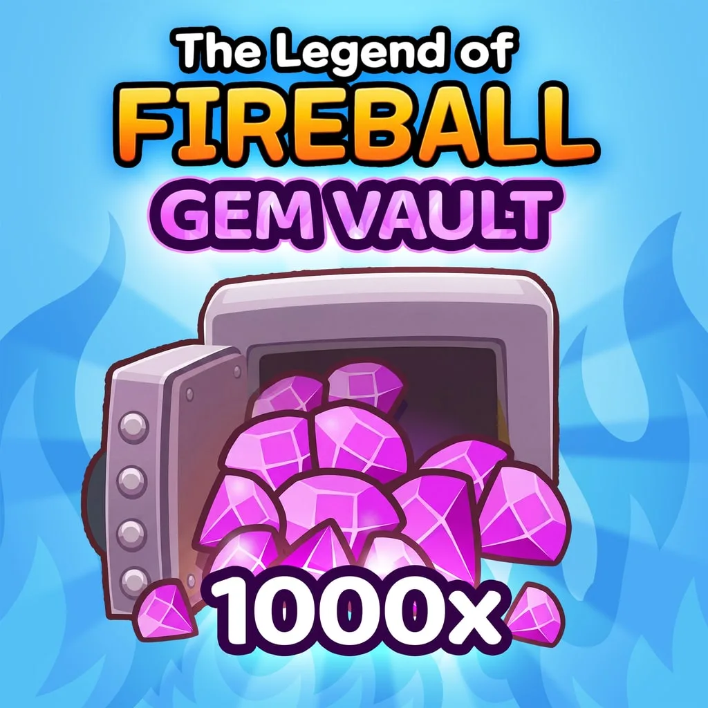 The Legend Of Fireball: Gem Vault - 1 000 cover