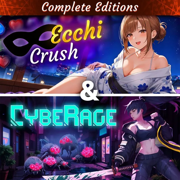 Ecchi Crush & CybeRage: Complete Editions [PS4]