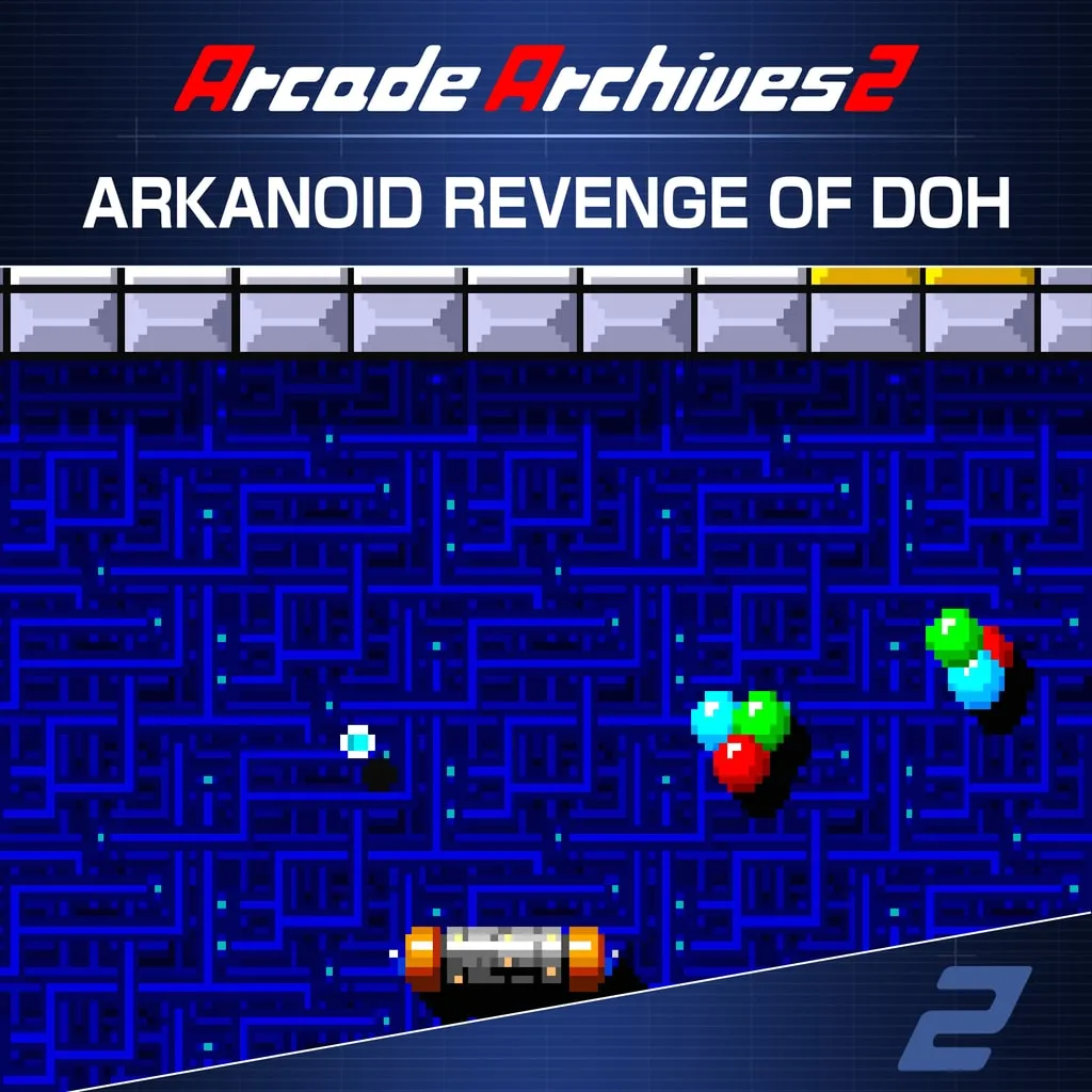 Arcade Archives 2 ARKANOID REVENGE OF DOH [PS5] cover