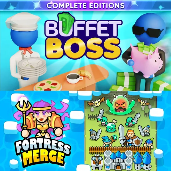 Buffet Boss & Fortress Merge: Complete Editions [PS4]