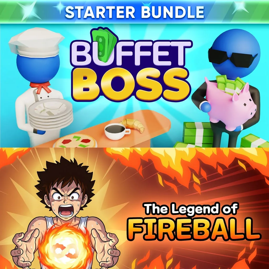 Buffet Boss & The Legend Of Fireball: Starter Bundle [PS4,&nbsp;PS5] - изображение 1