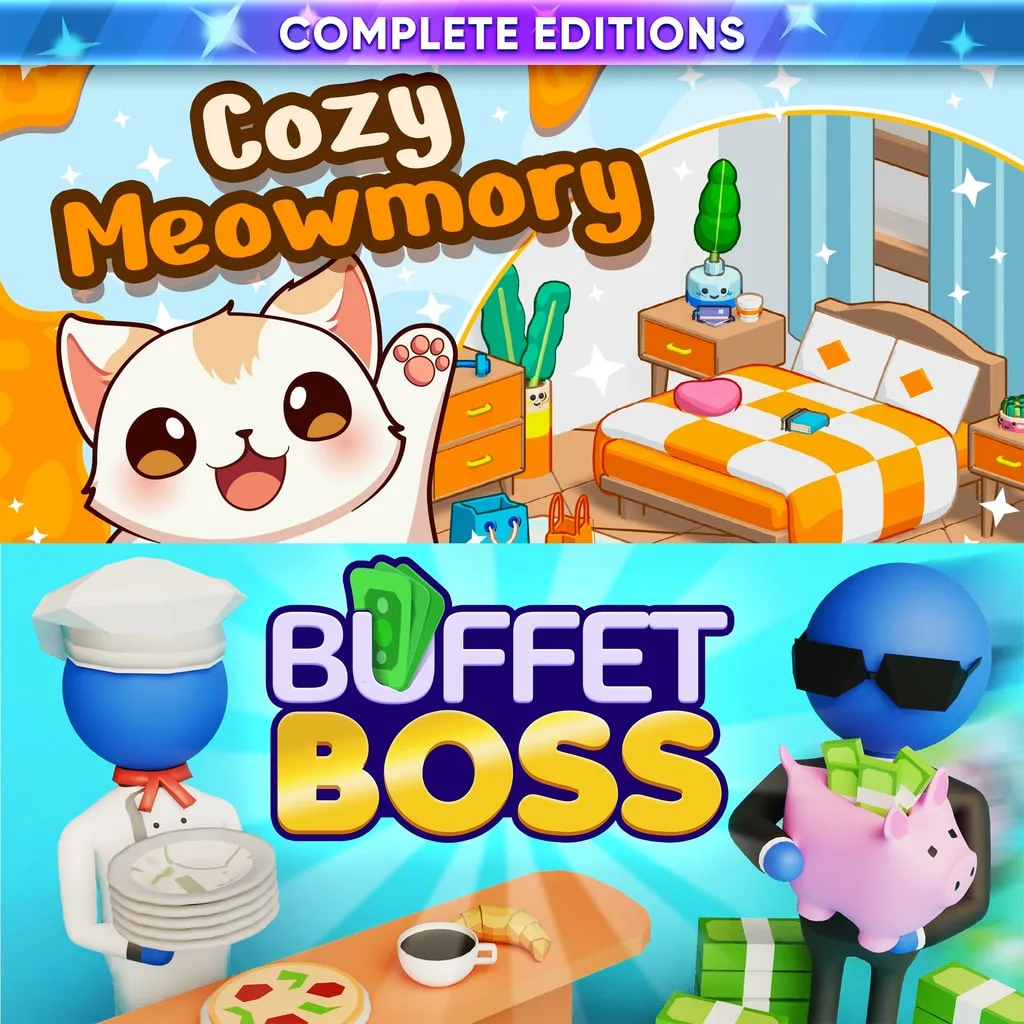 Cozy Meowmory &amp; Buffet Boss: Complete Editions [PS4] cover