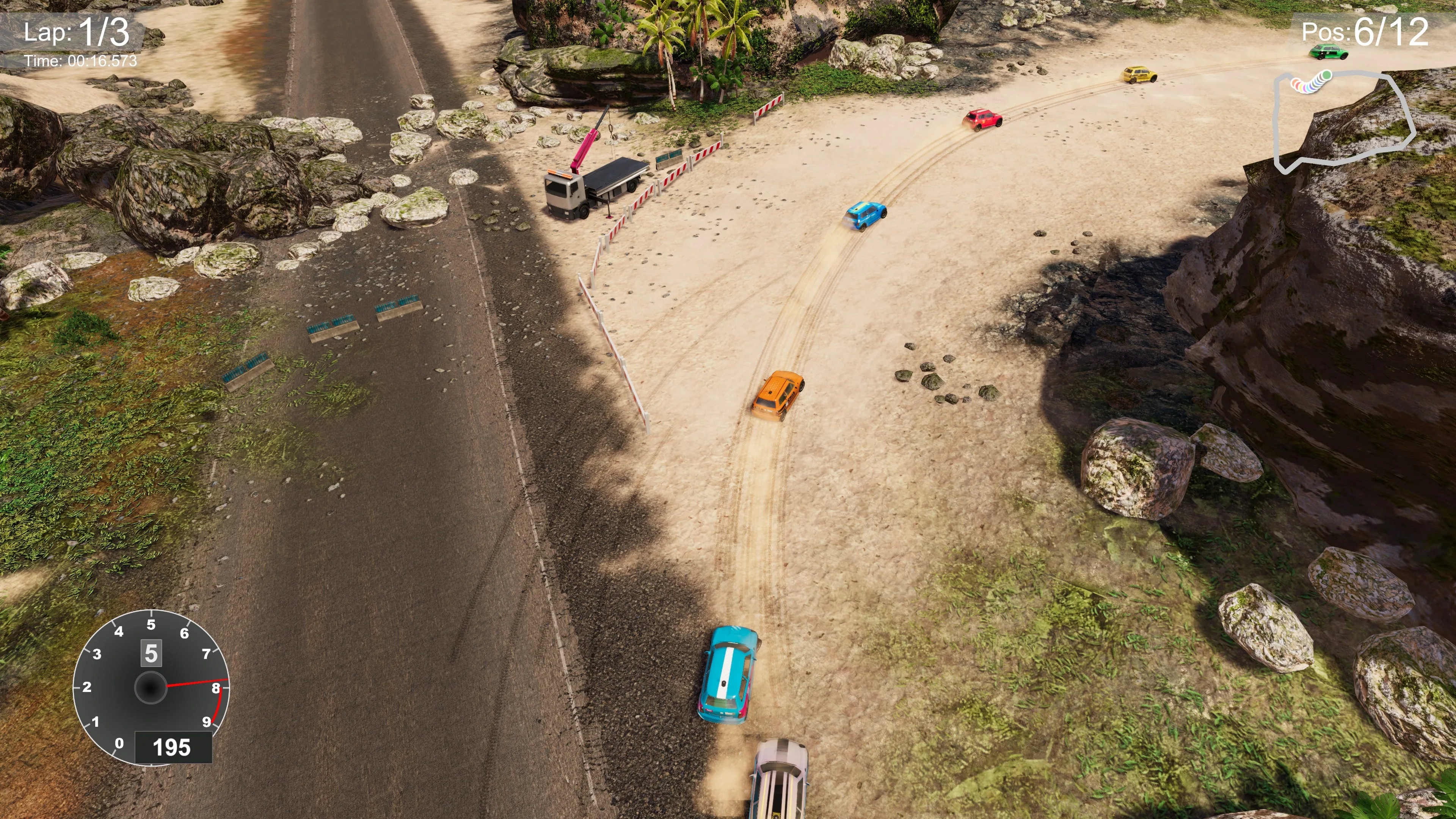 Top Down Rally Racing [PS5]