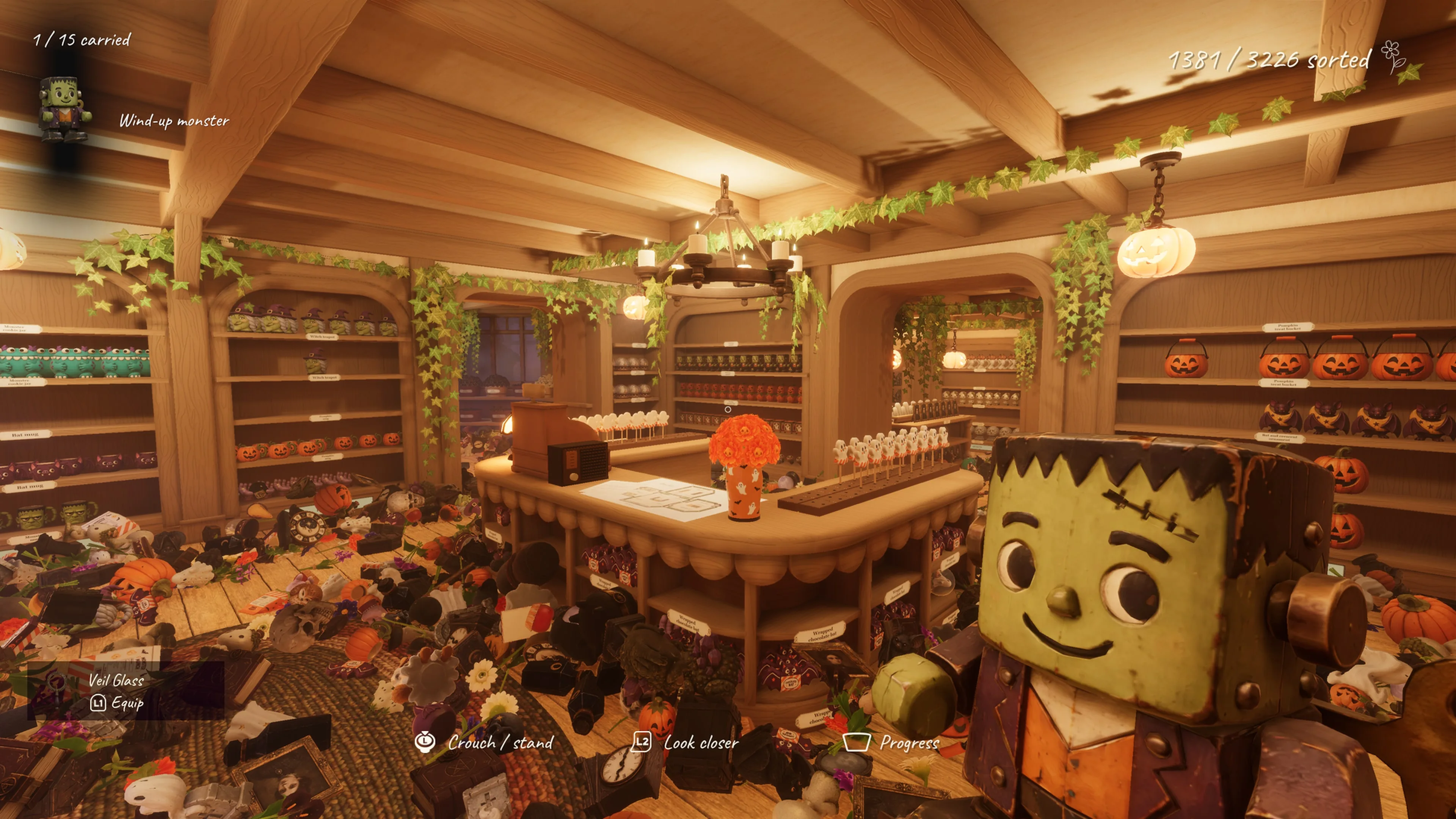 Tidy Up the Halloween Shop [PS5]