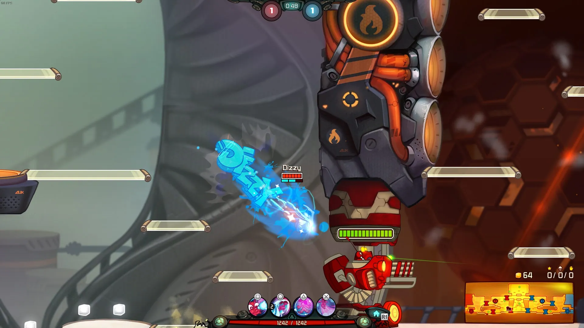 Dizzy - Awesomenauts Assemble! Character [PS4] - изображение 3