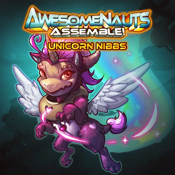 Unicorn Nibbs - Awesomenauts Assemble! Skin [PS4]
