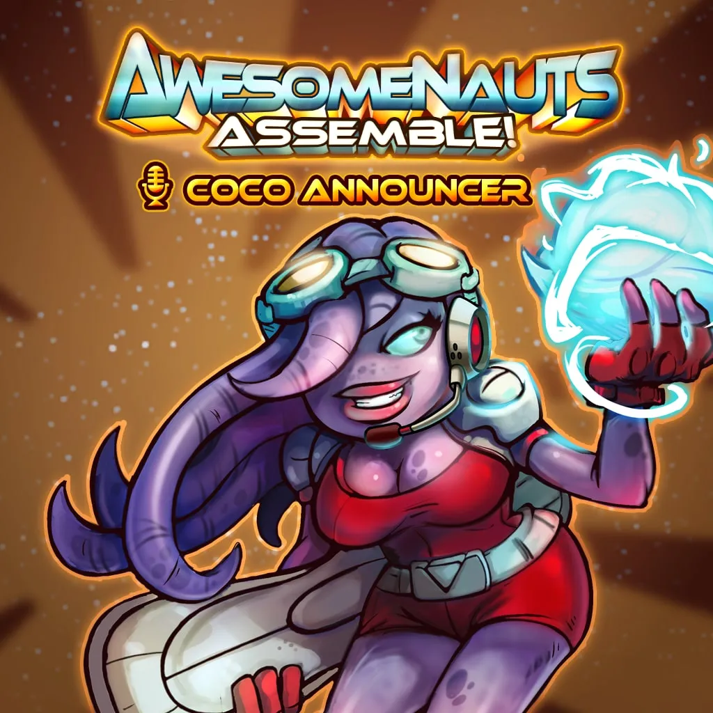 Awesomenauts Assemble! - Coco Nebulon Announcer [PS4] - изображение 1