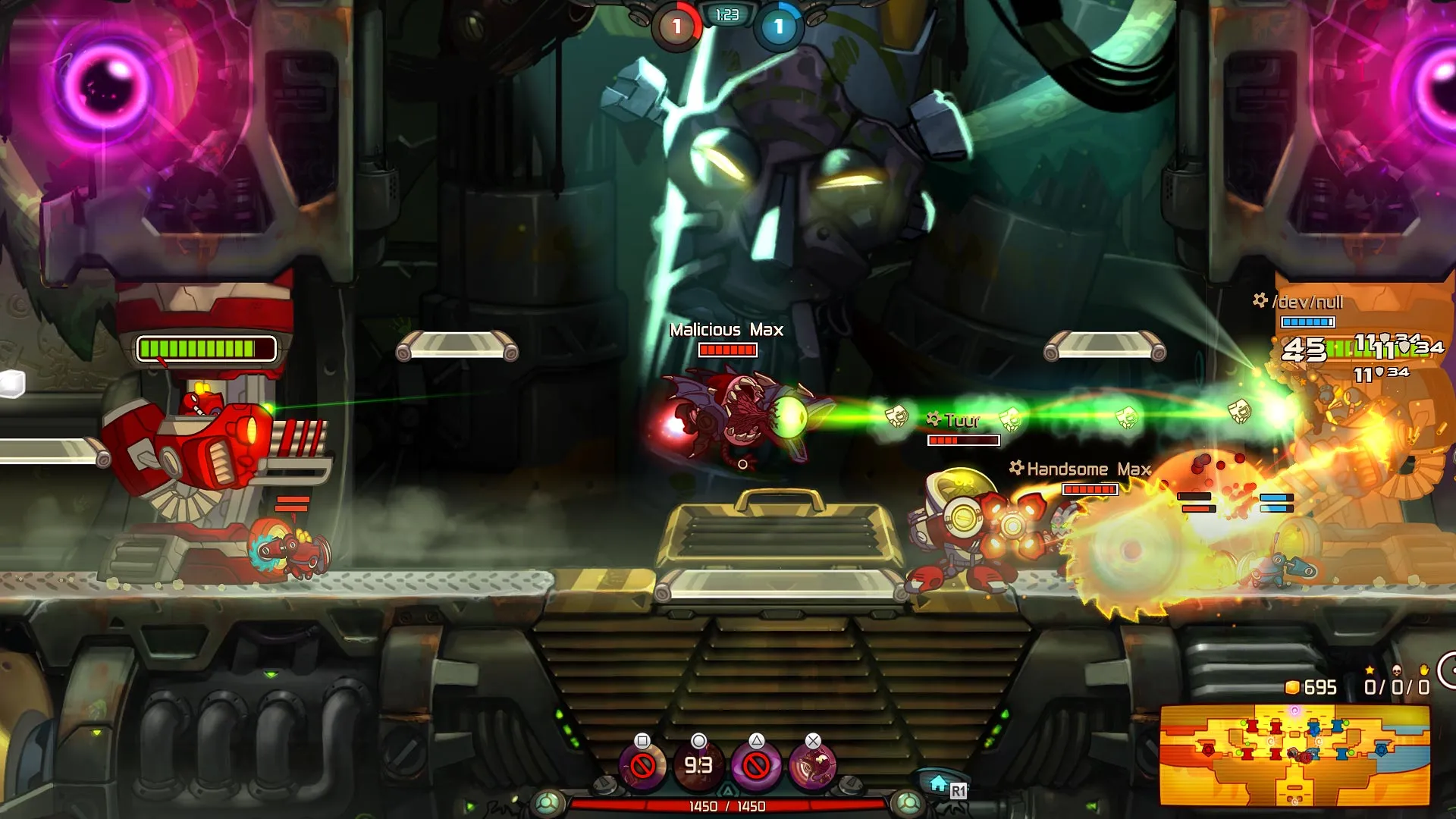 Malicous Max - Awesomenauts Assemble! Skin [PS4] - изображение 4