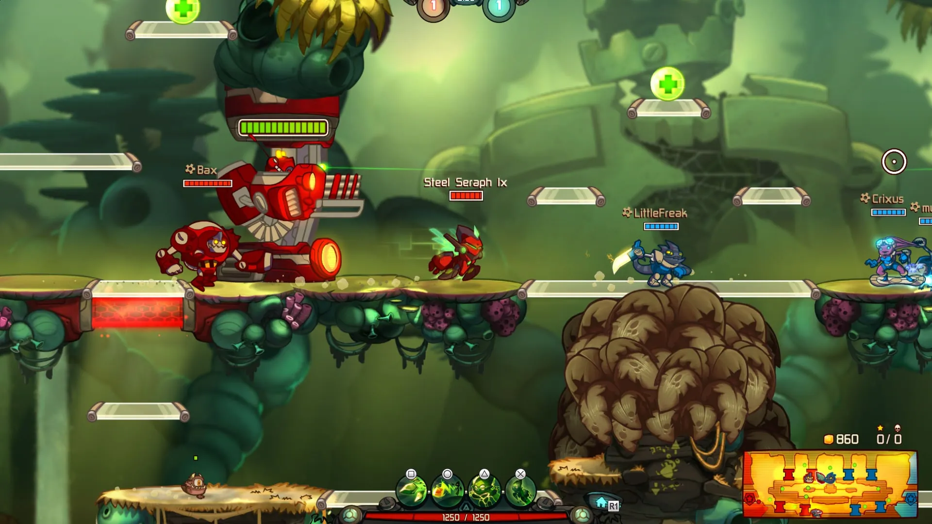 Steel Seraph Ix - Awesomenauts Assemble! Skin [PS4] - изображение 2