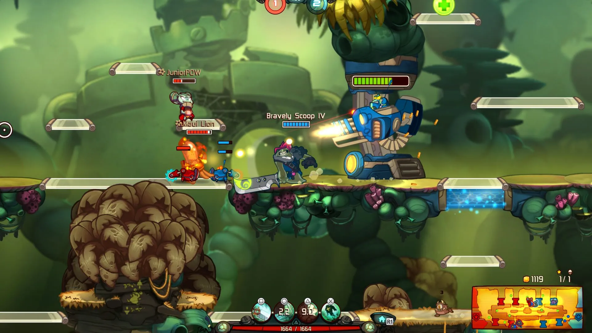 Bravely Scoop IV - Awesomenauts Assemble! Skin [PS4] - изображение 4