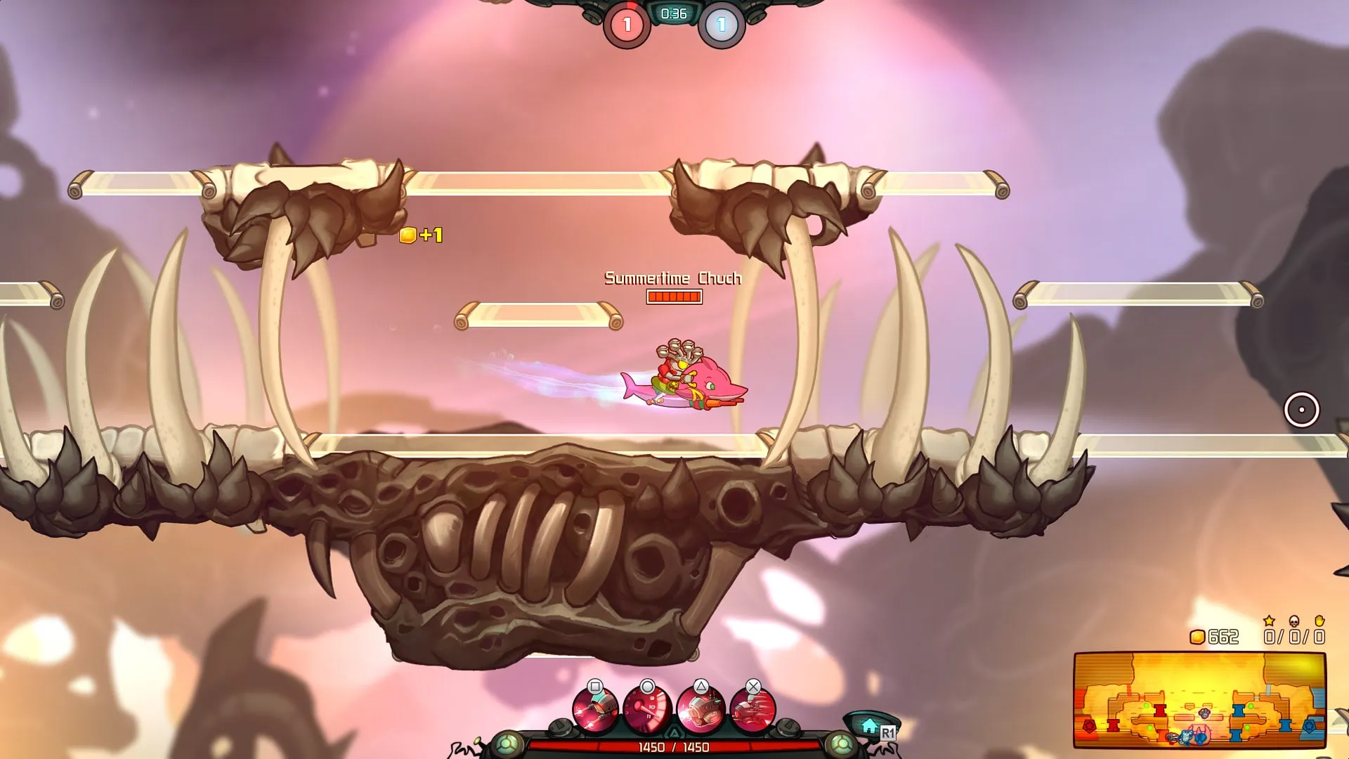 Summertime Chucho - Awesomenauts Assemble! Skin [PS4] - изображение 2
