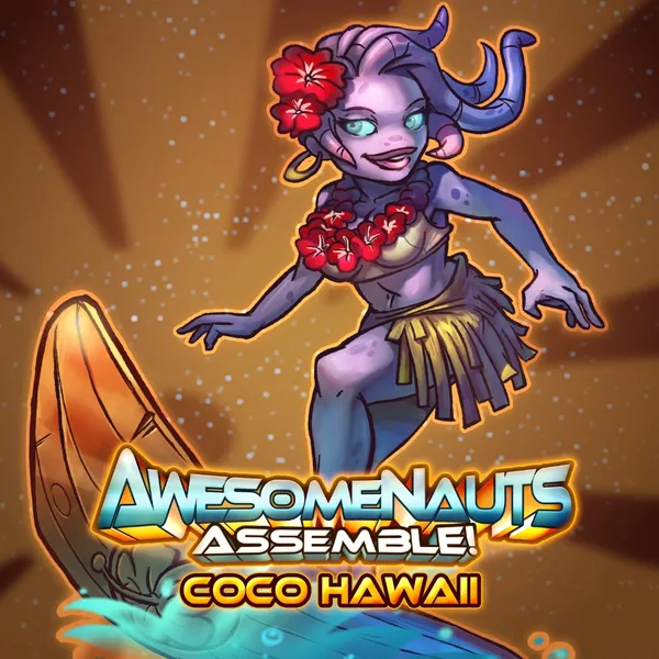 Awesomenauts Assemble! - Coco Hawaii Skin [PS4]