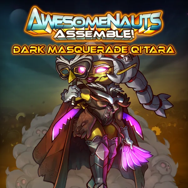 Dark Masquerade Qi'Tara - Awesomenauts Assemble! Skin [PS4]