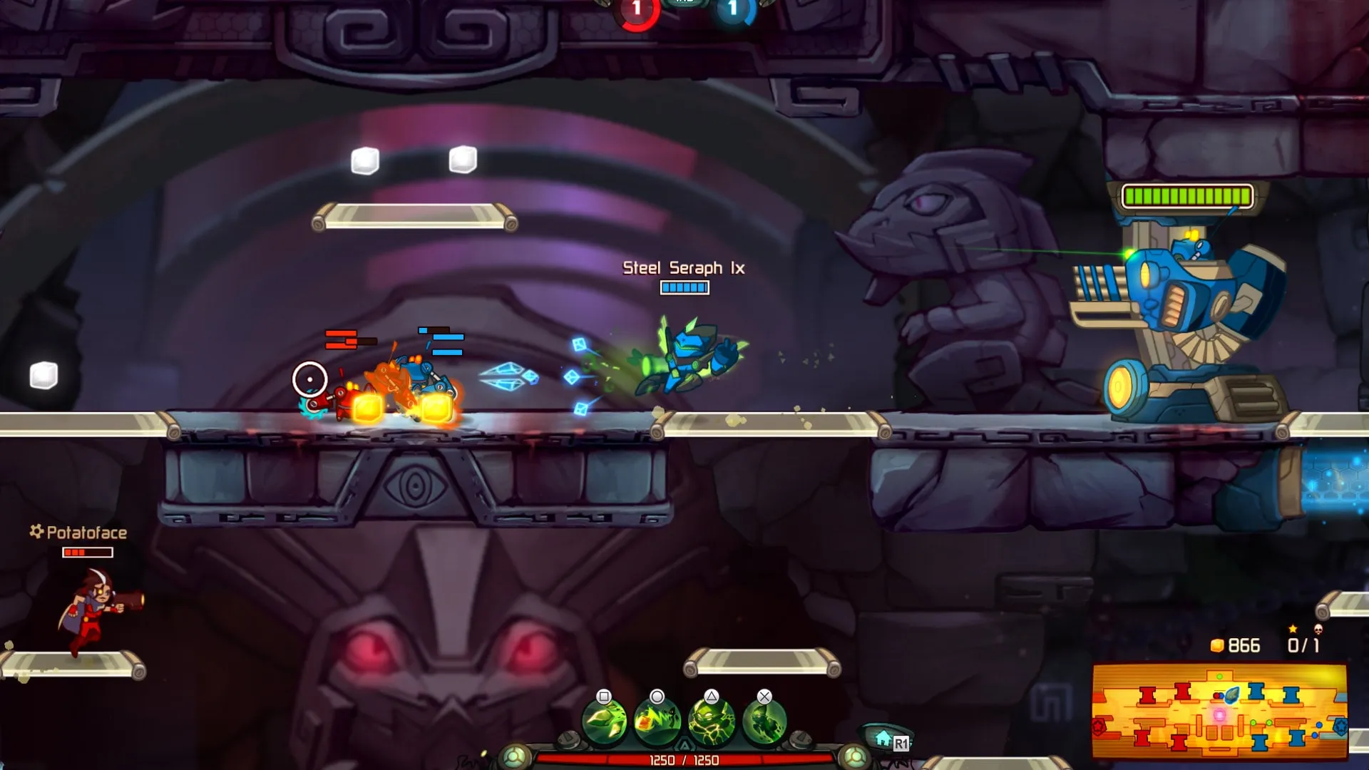 Steel Seraph Ix - Awesomenauts Assemble! Skin [PS4] - изображение 3