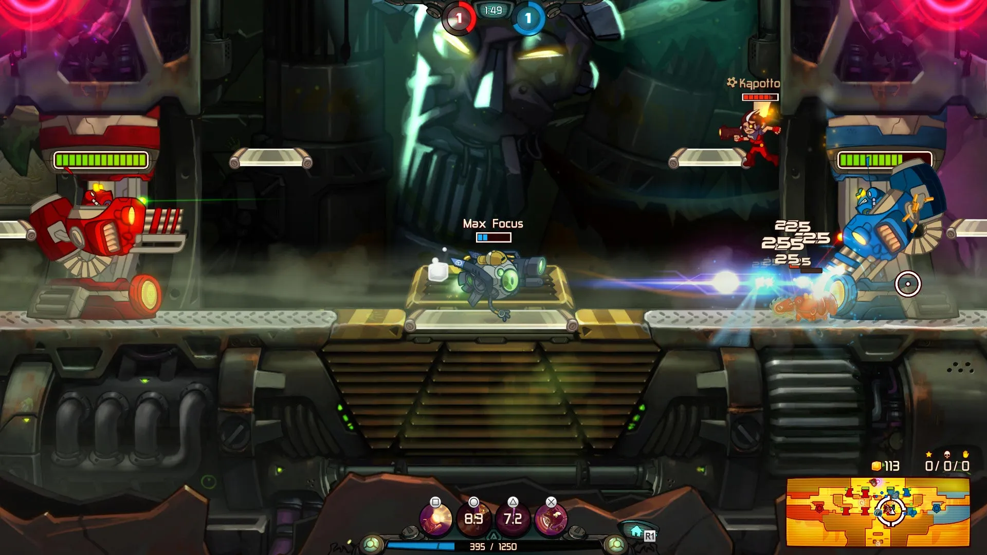 Max Focus - Awesomenauts Assemble! Character [PS4] - изображение 3