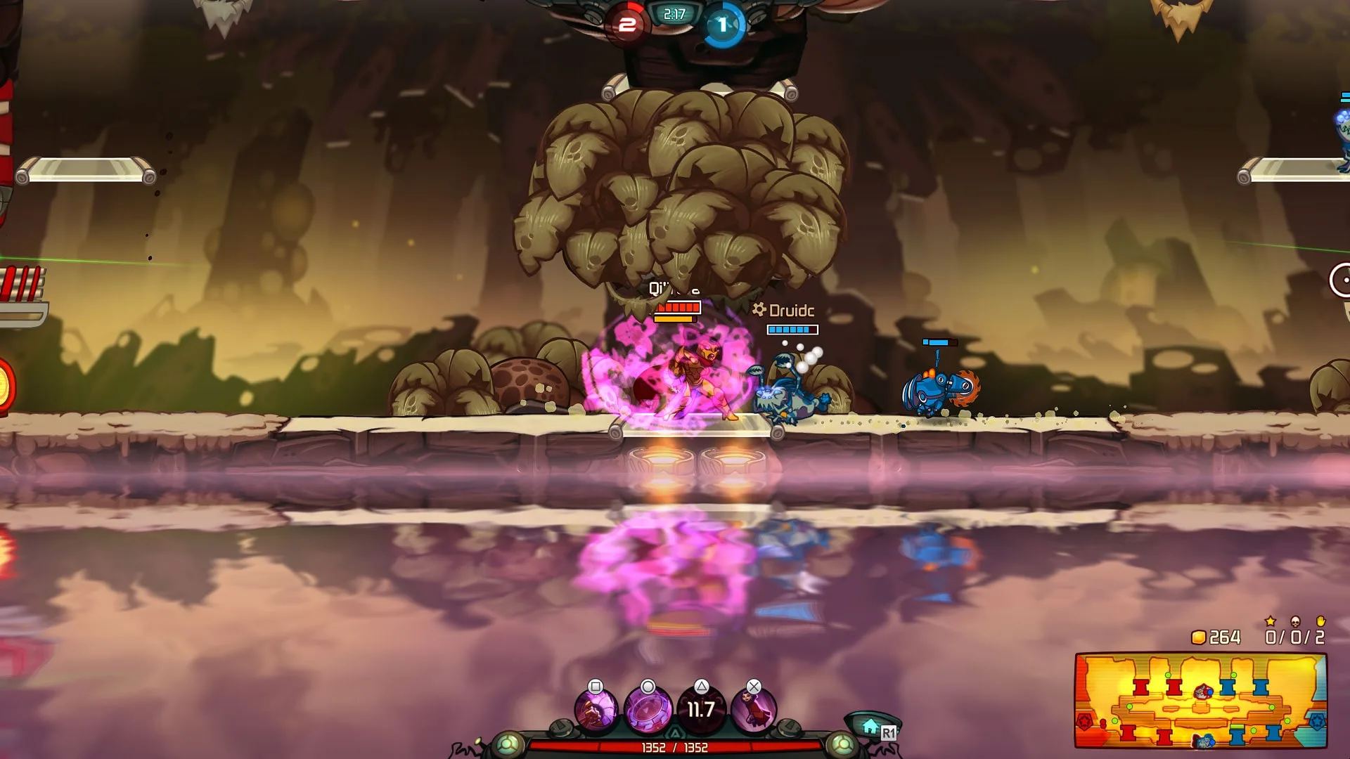 Qi'Tara - Awesomenauts Assemble! Character [PS4] - изображение 4