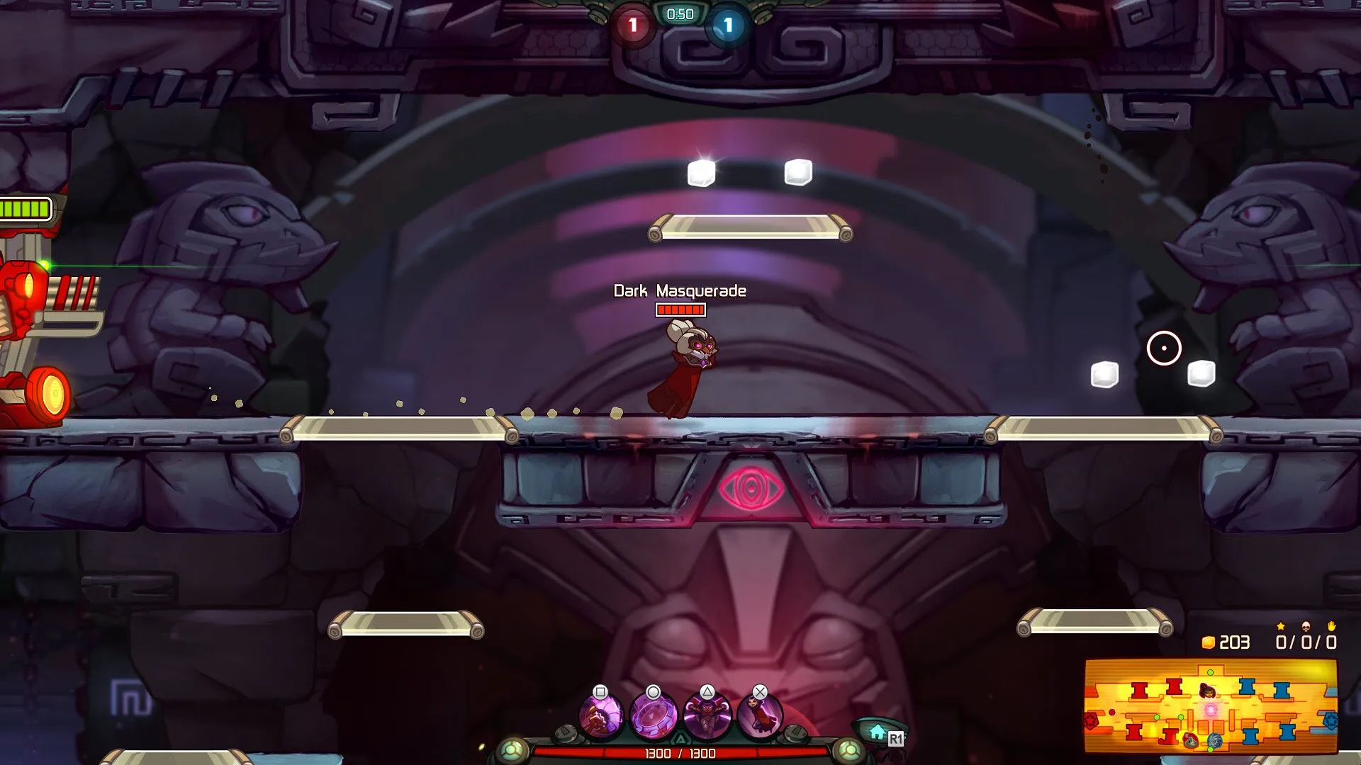 Dark Masquerade Qi'Tara - Awesomenauts Assemble! Skin [PS4] - изображение 2