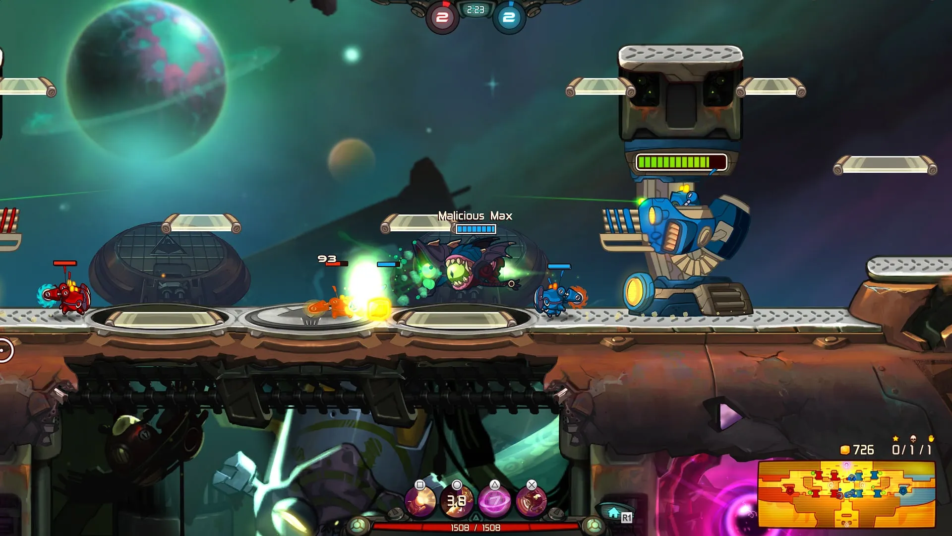 Malicous Max - Awesomenauts Assemble! Skin [PS4] - изображение 3