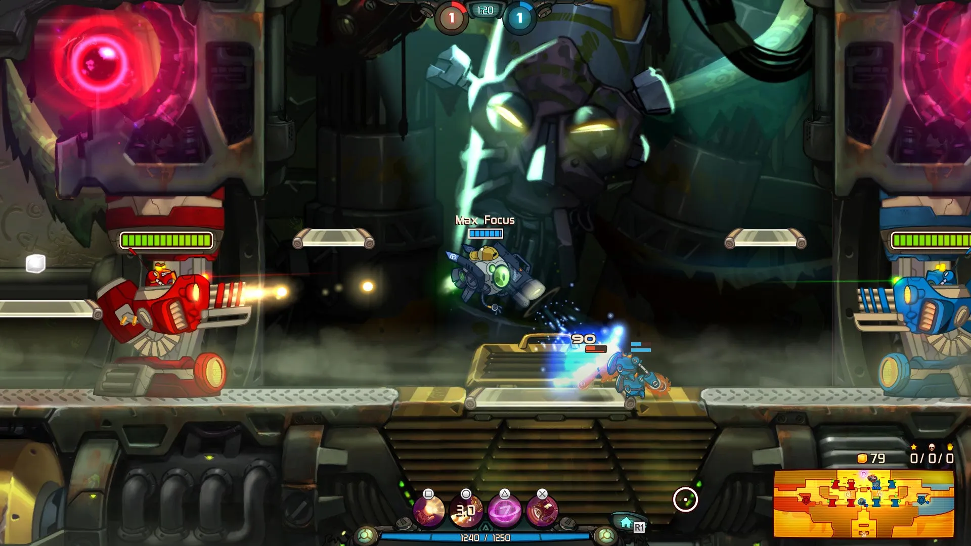 Max Focus - Awesomenauts Assemble! Character [PS4] - изображение 4