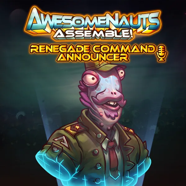 Renegade Command - Awesomenauts Assemble! Announcer [PS4]