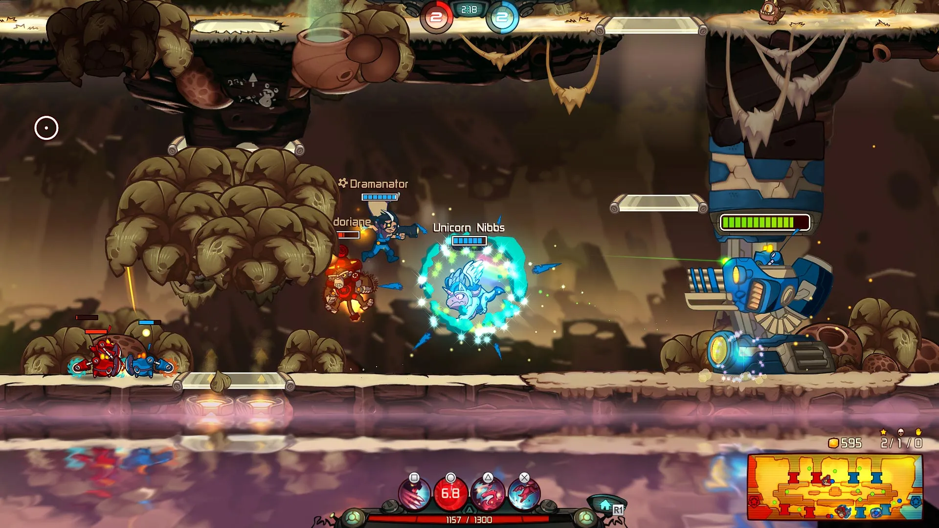 Unicorn Nibbs - Awesomenauts Assemble! Skin [PS4] - изображение 4