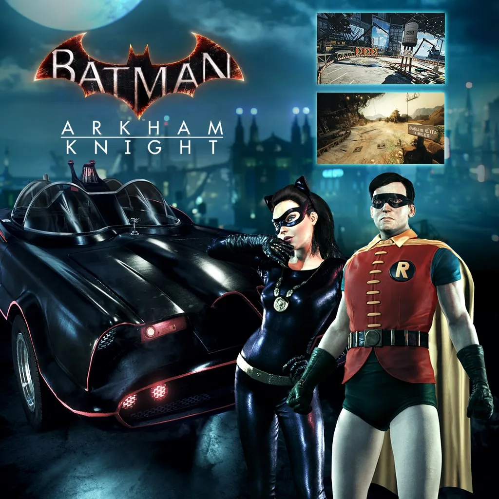 Batman: Arkham Knight Batman Classic TV Series Batmobile Pack [PS4] - изображение 1