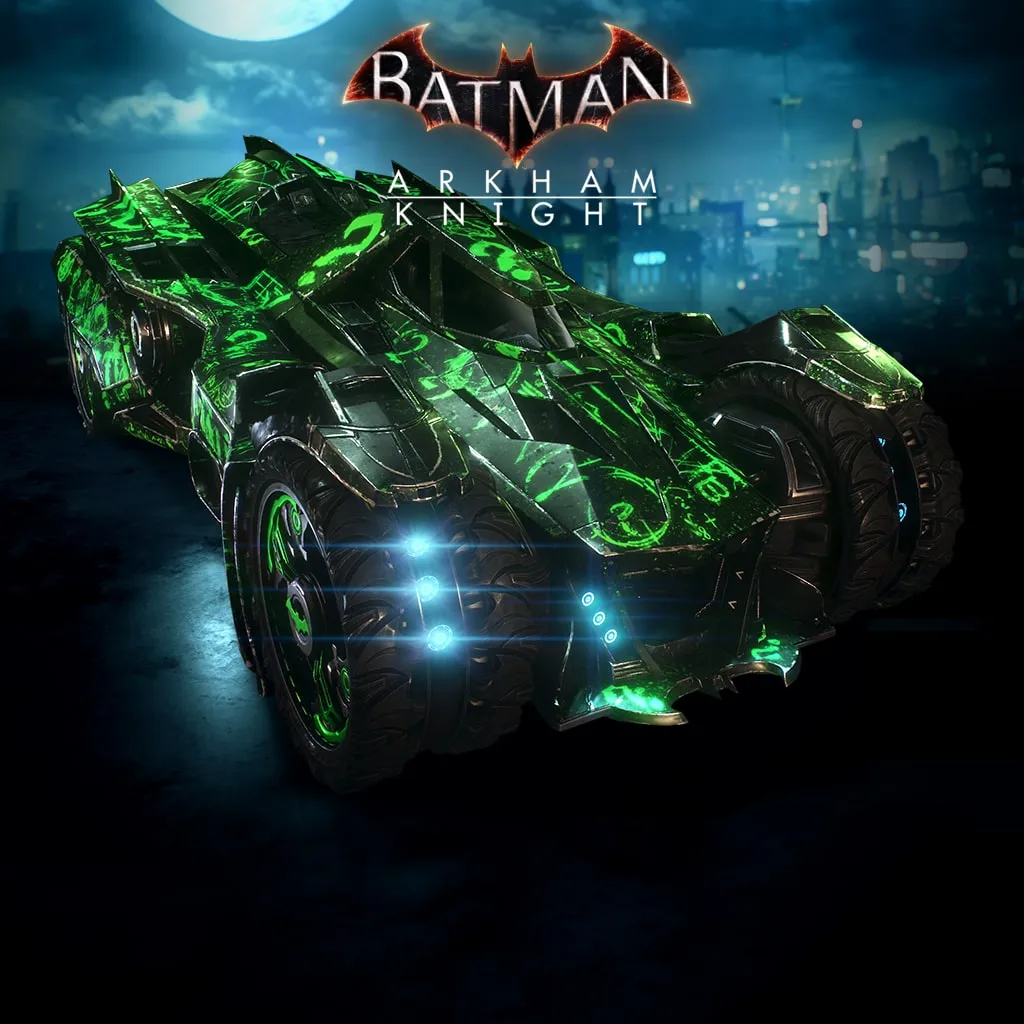 Batman: Arkham Knight Riddler Themed Batmobile Skin [PS4] cover