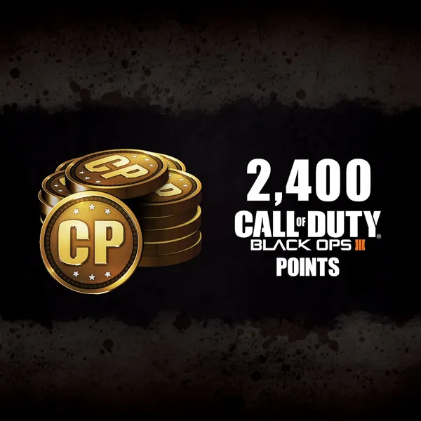 2,400 Call of Duty: Black Ops III Points