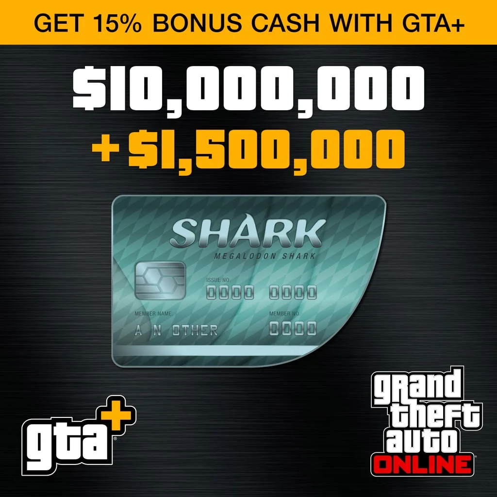 GTA+: Megalodon Shark Cash Card (PS5) - изображение 1