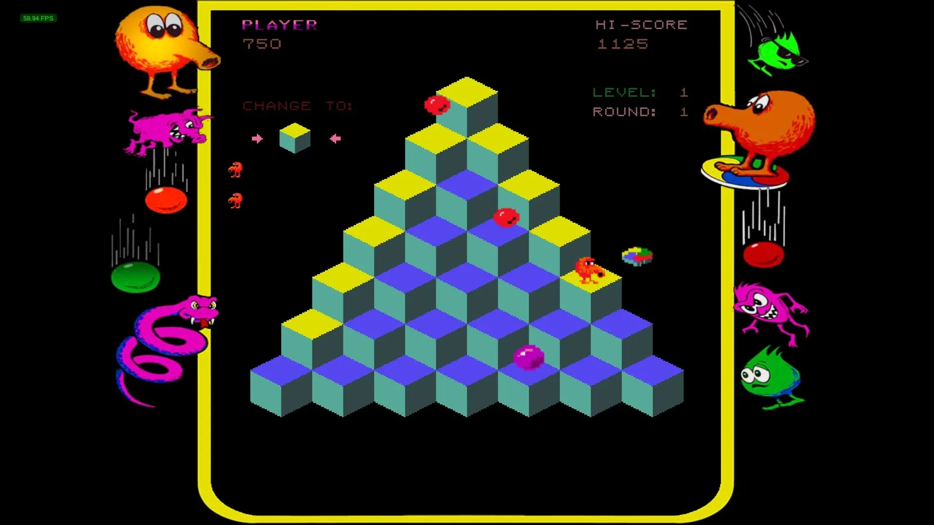 Q*bert: Rebooted & Fluster Cluck Mini Bundle [PS4] - изображение 4