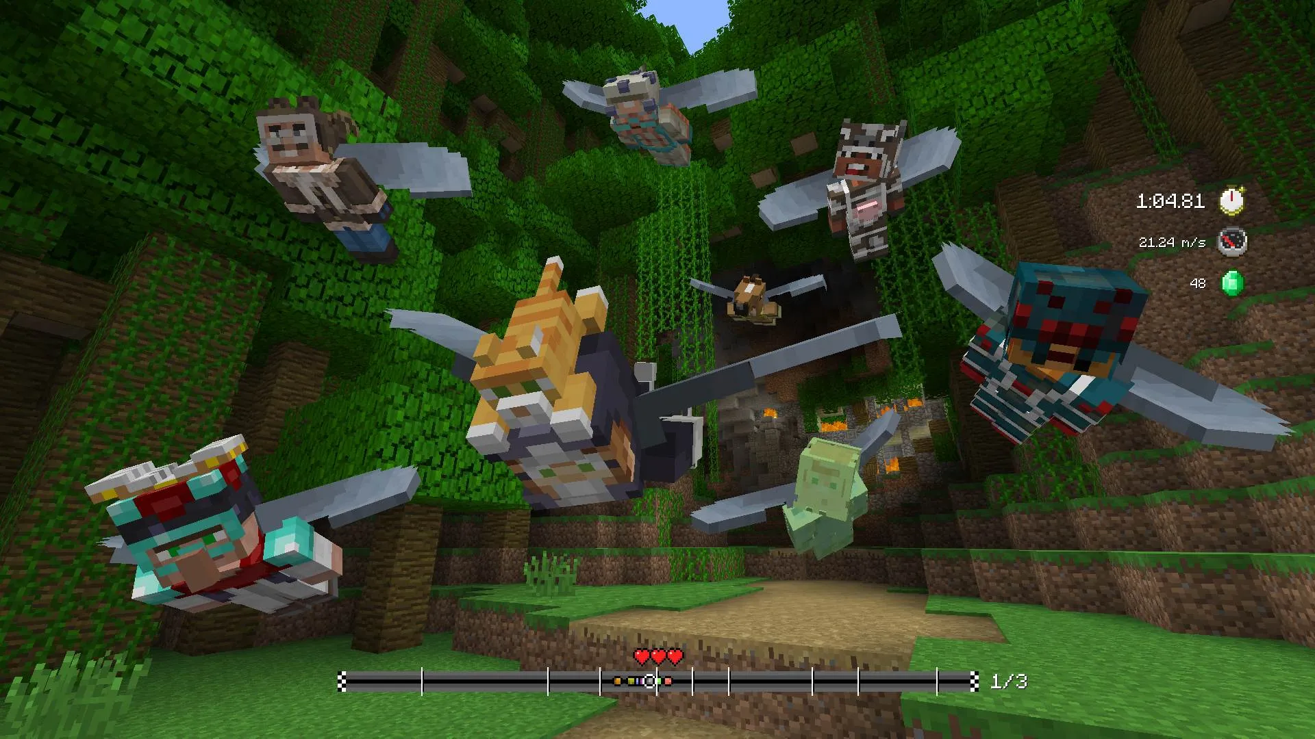 Minecraft Mini Game Heroes Skin Pack [PS4] - изображение 4