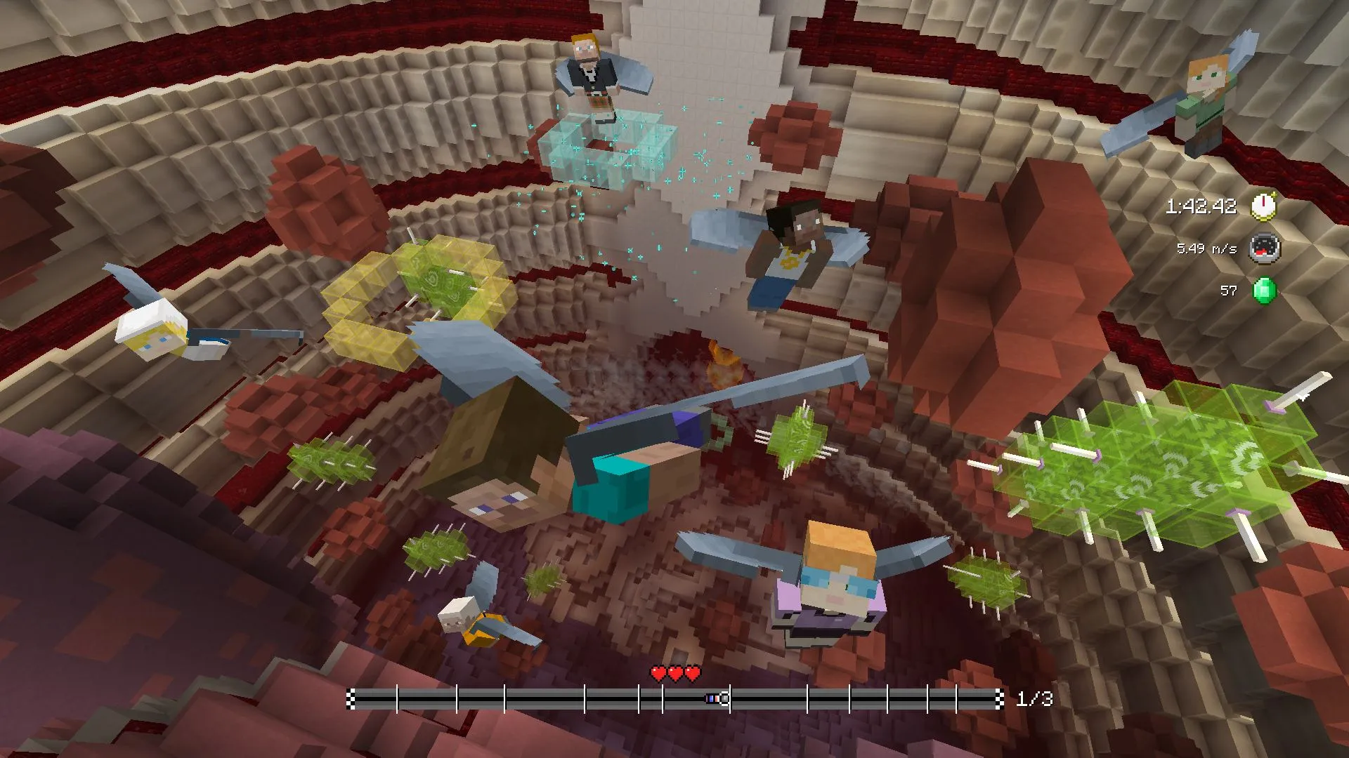 Minecraft Glide Giants Track Pack [PS4] - изображение 2