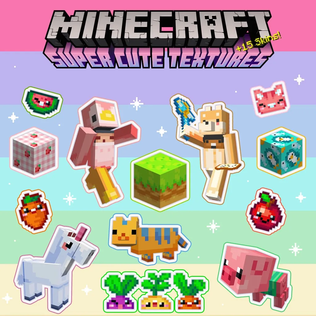 Minecraft Super Cute Texture Pack [PS4] - изображение 1