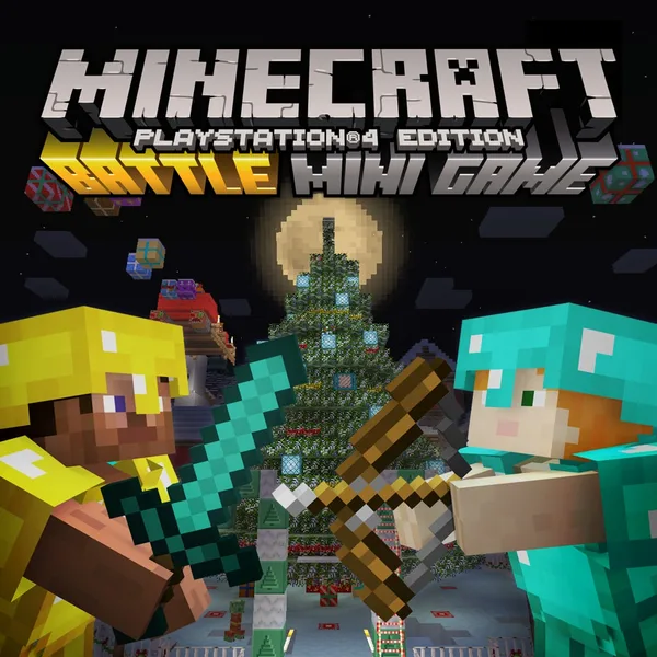 Minecraft Festive Battle Map [PS4]