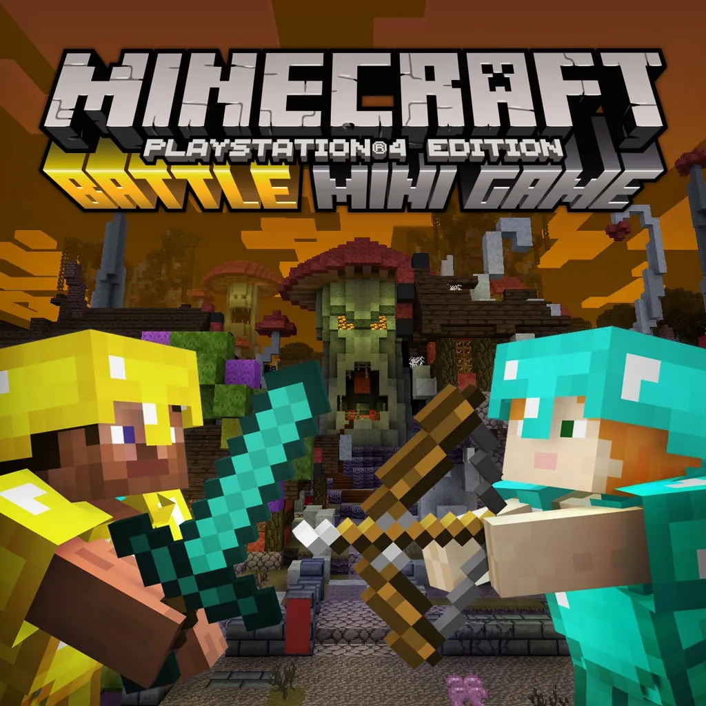 Minecraft Halloween Battle Map [PS4] cover