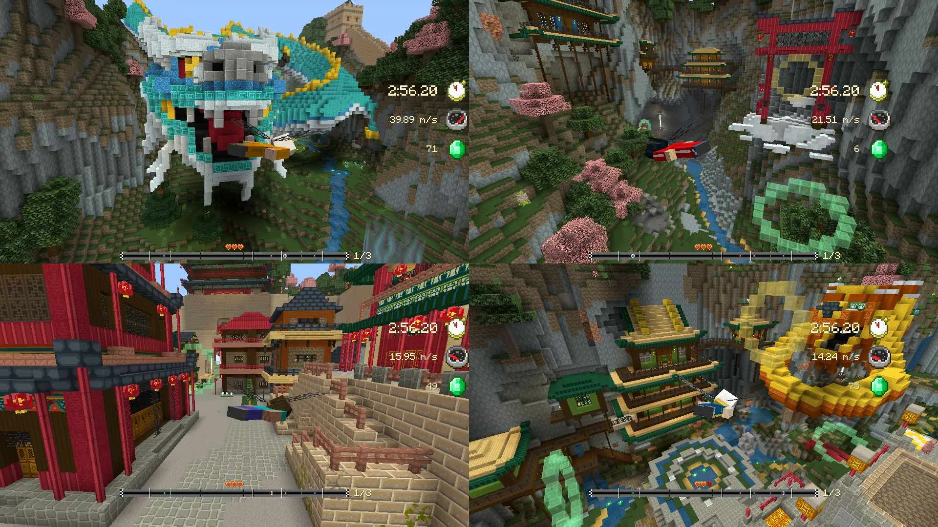 Minecraft Glide Beasts Track Pack [PS4] - изображение 3