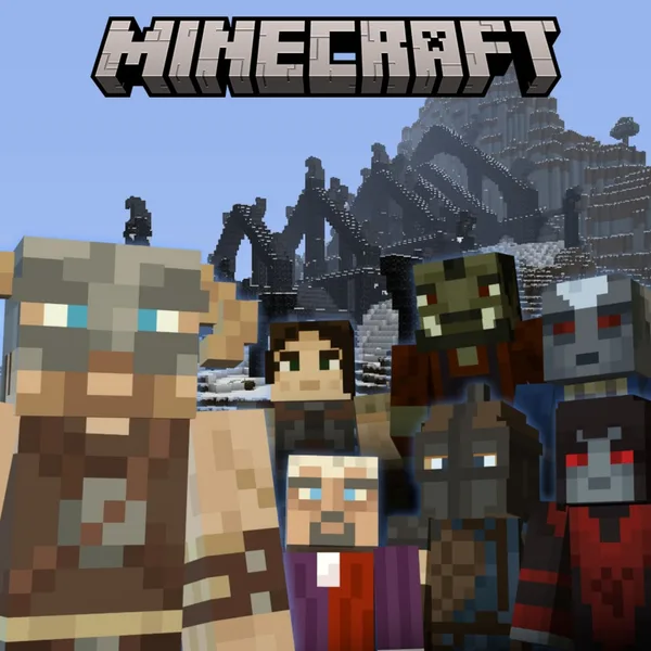 Minecraft Dragonborn Mash-up [PS4]