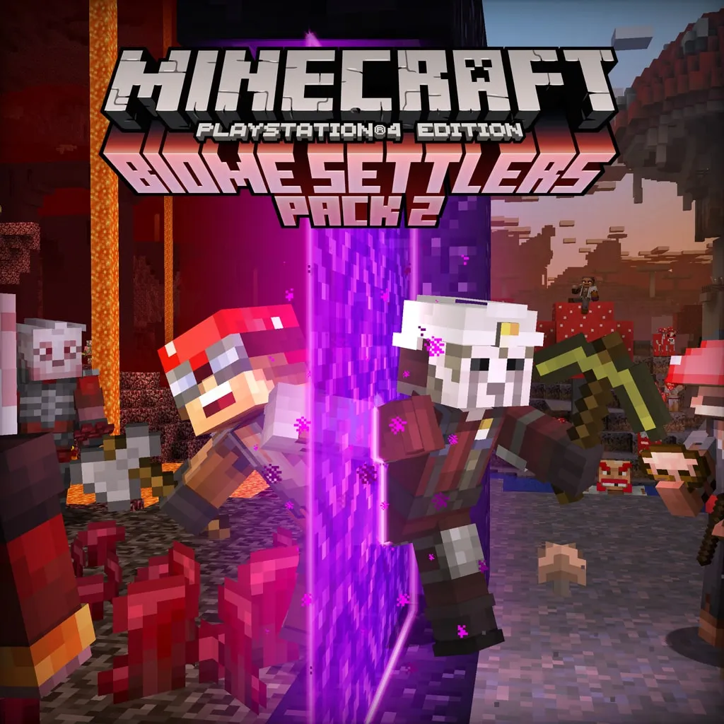 Minecraft Biome Settlers Skin Pack 2 [PS4] - изображение 1