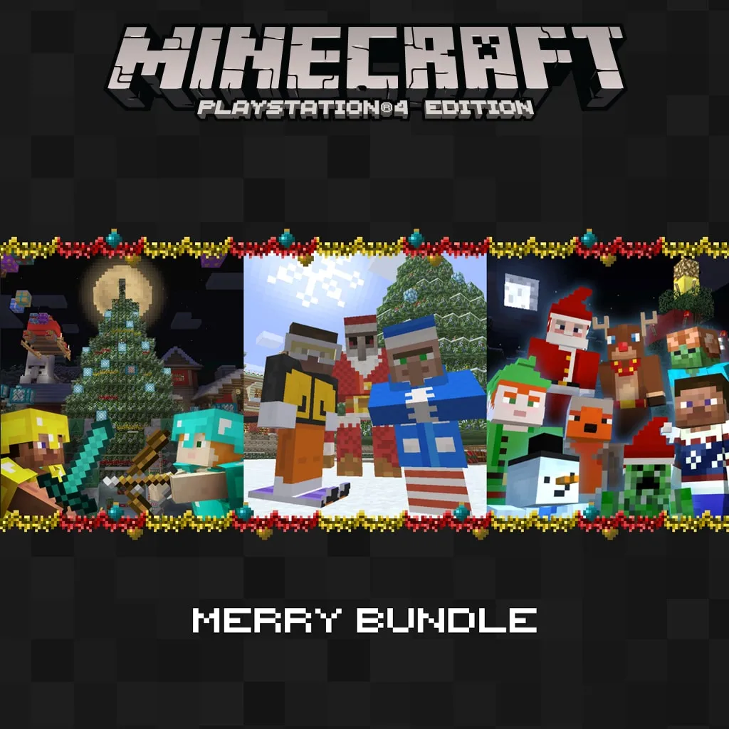 Minecraft Merry Bundle [PS4] - изображение 1