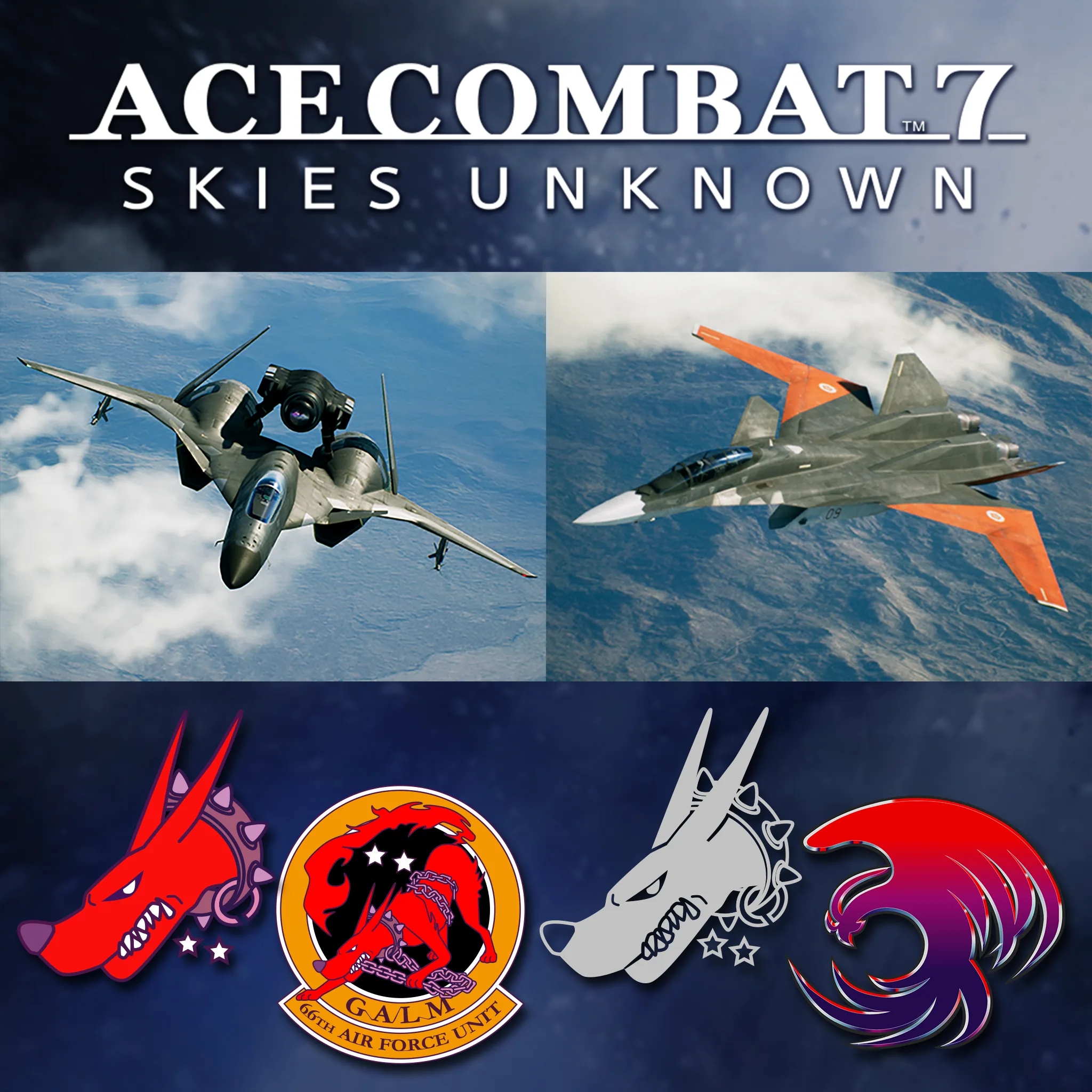 ACE COMBAT 7: SKIES UNKNOWN - ADFX-01 Morgan Set [PS4] cover